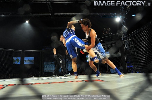 2012-04-21 Milano in the cage 2 - Mixed Martial Arts 0273 Annalisa Bucci-Anita Torti